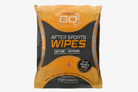 HyperGo After Sports Wipes, Full Body Wipes, 20 Count.